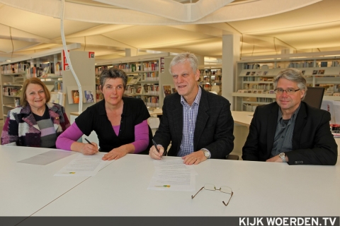 Bibliotheek en Kunstkring gaan samenwerken