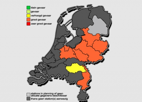Code oranje voor Utrecht