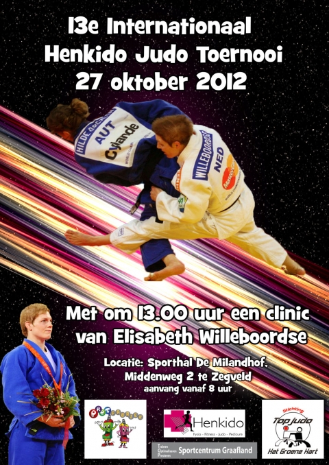 Judotoernooi in sporthal De Milandhof
