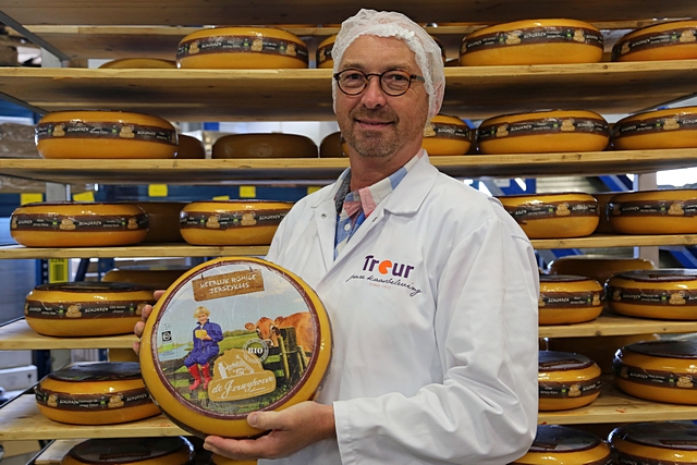 Treur pakt goud tijdens internationale kaaswedstrijd