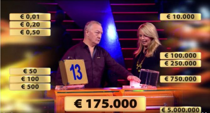 Woerdenaar Dirk wint 175.000 euro bij Miljoenenjacht