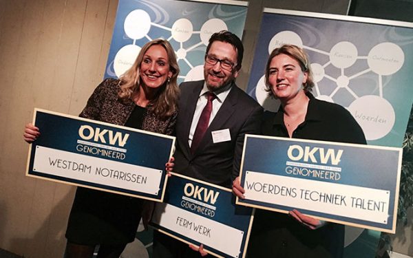 Genomineerd voor OKW Onderneming van het Jaar 2016 zijn…