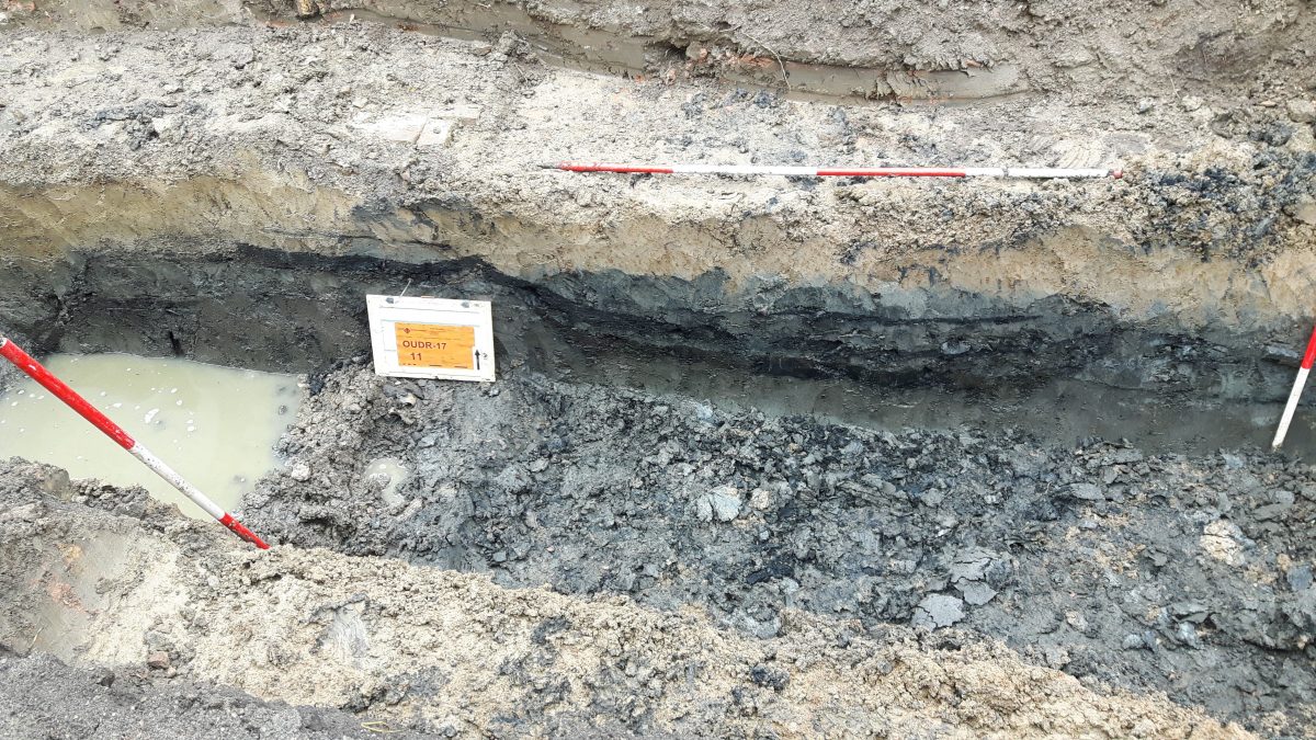 Sporen van bewoning uit 14e eeuw gevonden in Oudewater