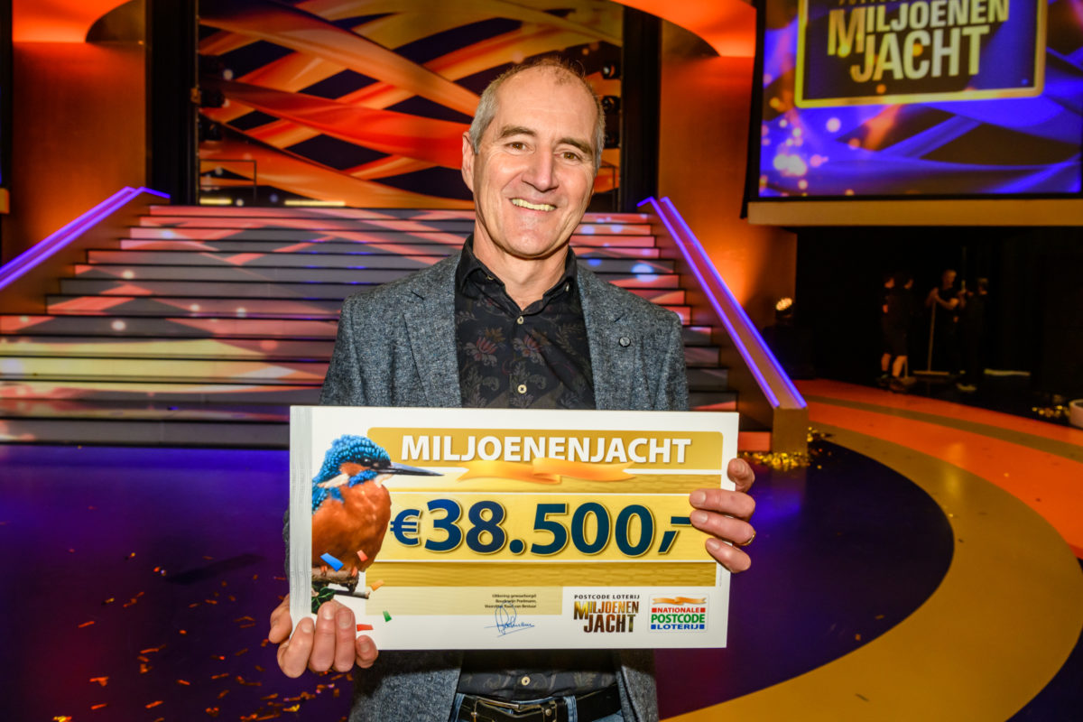 Karel uit Harmelen wint 38.500 euro bij Miljoenenjacht