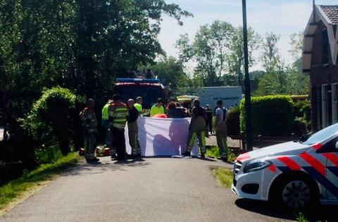 Vrouw overleden na ongeval in Linschoten